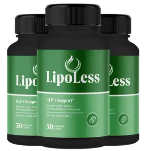 Lipo Less Lipoless weight loss supplement multi bottle package